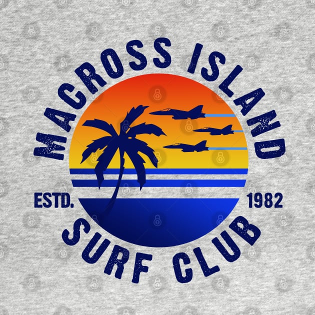 MI Surf Club V2 by PopCultureShirts